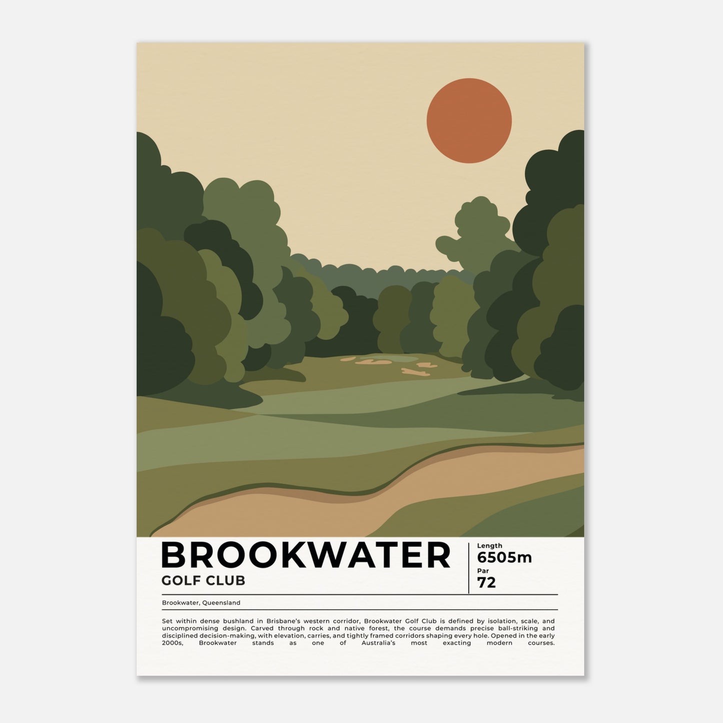 BROOKWATER - Digital Print
