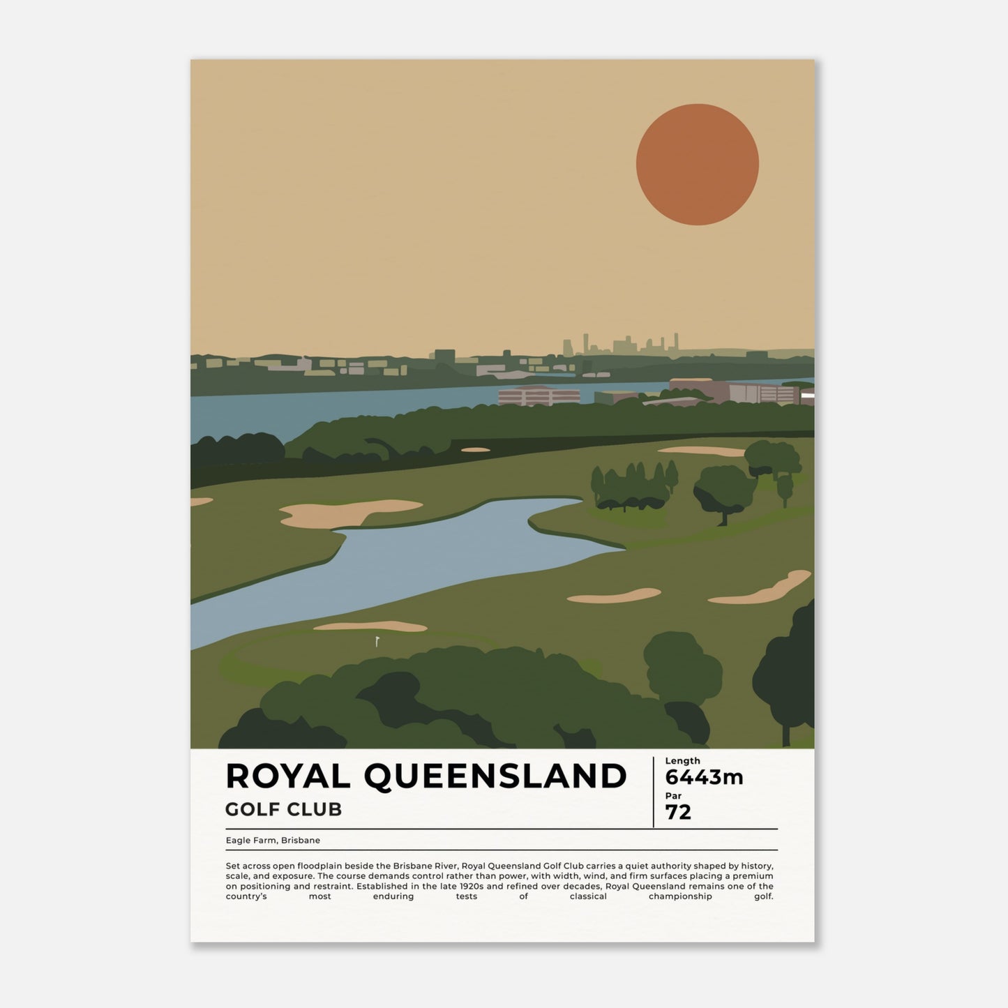 ROYAL QUEENSLAND - Digital Print