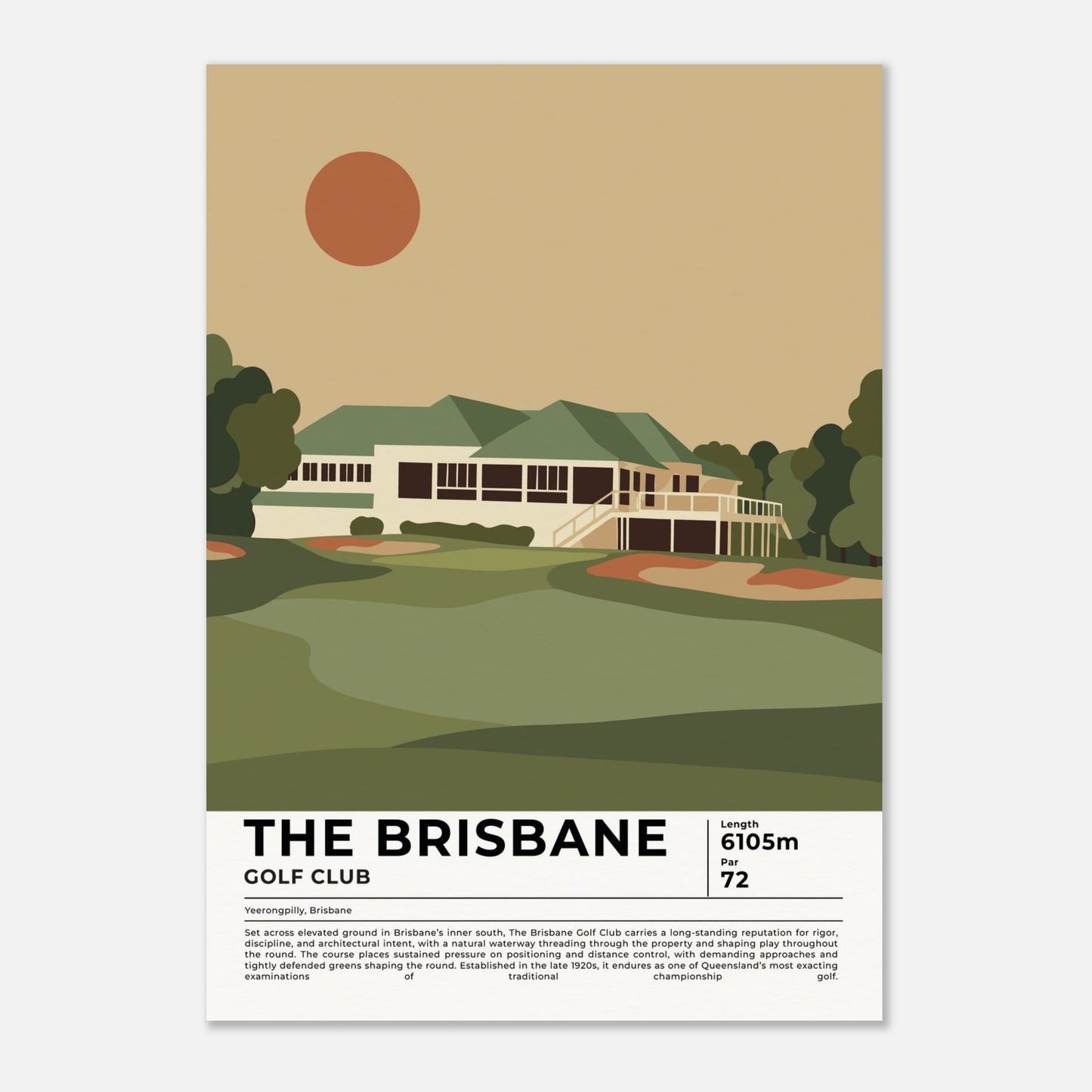 BRISBANE - Digital Print