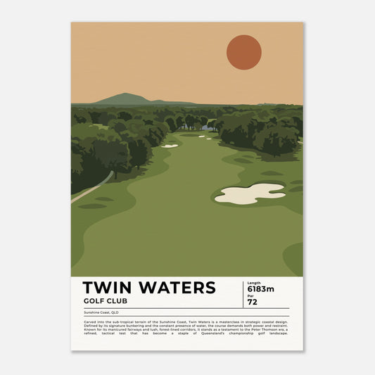TWIN WATERS - Digital Print